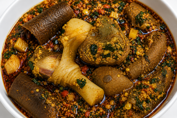 Assorted Meat Egusi Soup