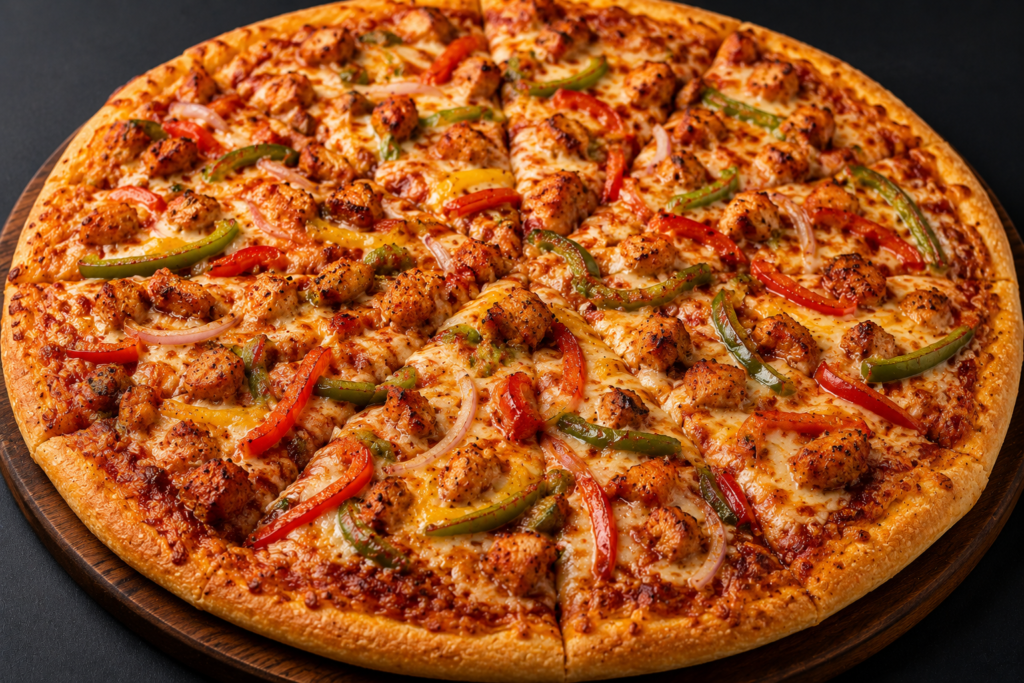 MotoBites Premium Chicken Supreme Pizza