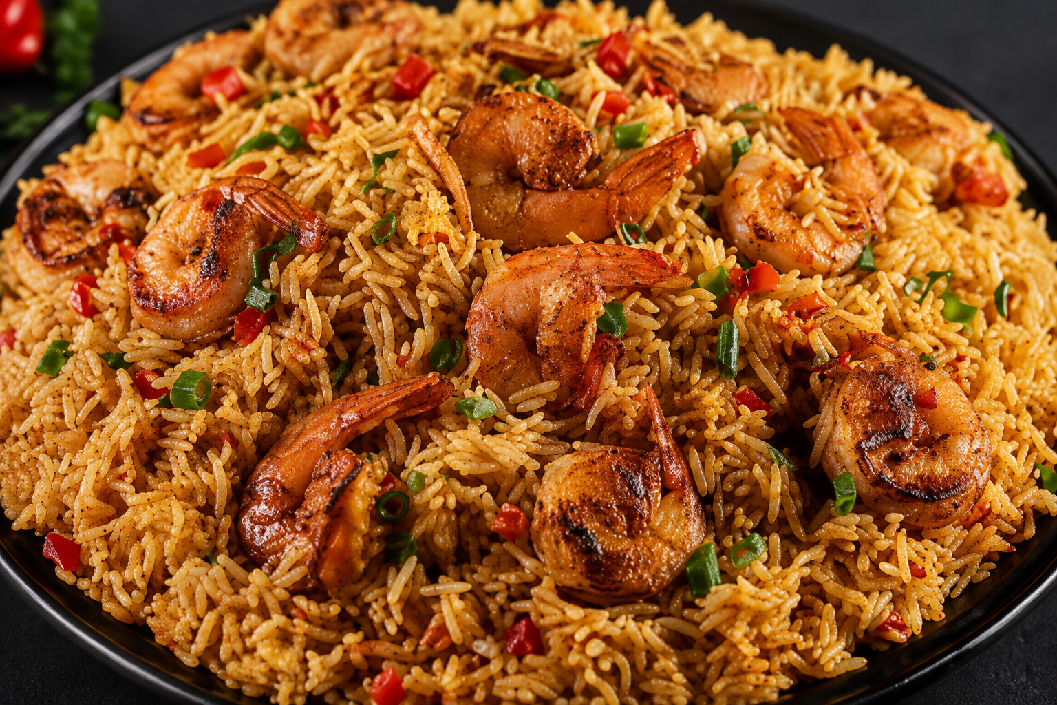 Premium Nigerian Shrimp Fried Rice