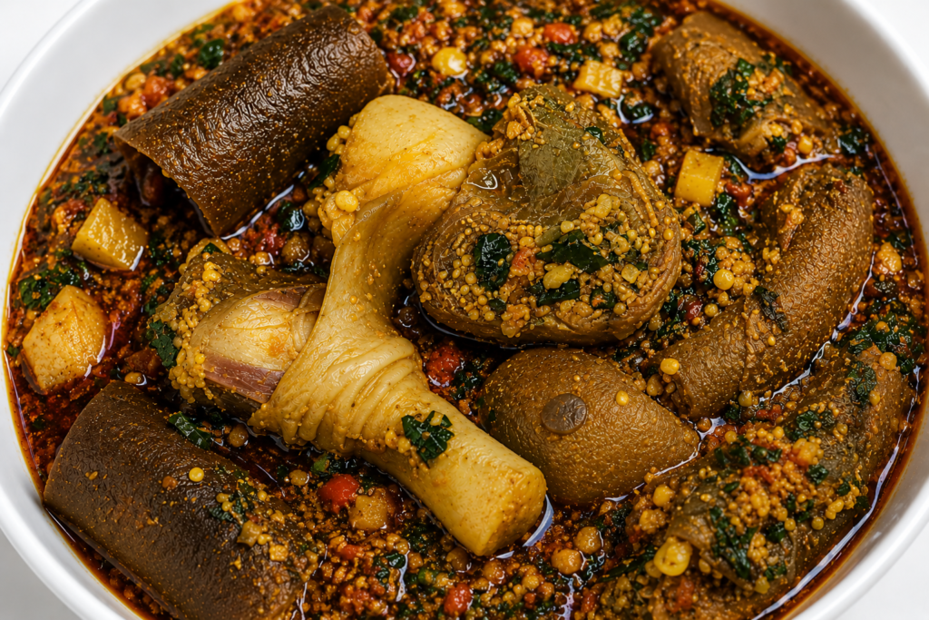 Premium Nigerian Assorted Meat Egusi Soup